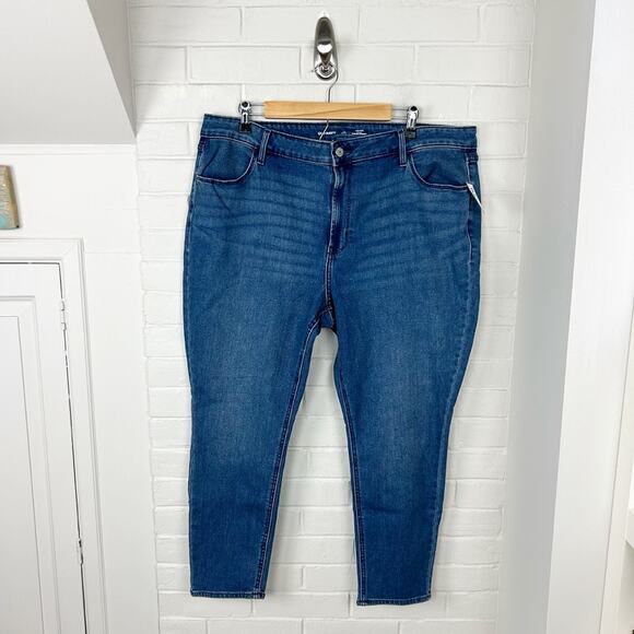 NWT Old Navy High Rise Wow Super Skinny Jeans Size 18 Short - Picture 1 of 9